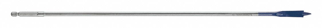 Spade Blade Drill Set 3/8in Carbide TIp
