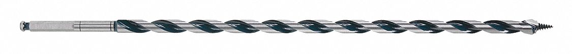 Auger Drill 1/2in Carbon Steel