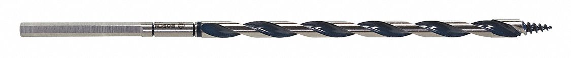 Auger Drill 1/4in Carbon Steel