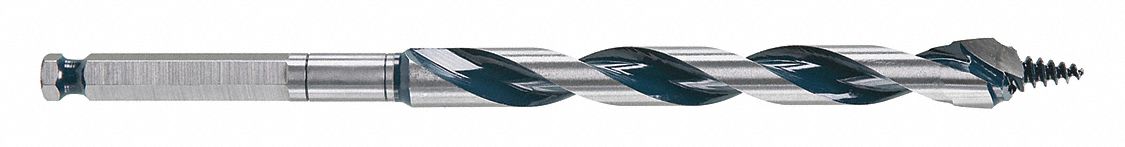 Auger Drill 1/2in Carbon Steel