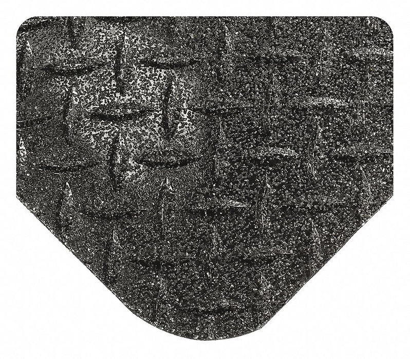 Diamond-Plate w/Grit Shield Blk 4x8ft