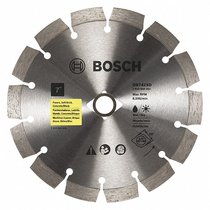 Diamond Saw Blade Blade Dia 7 in.