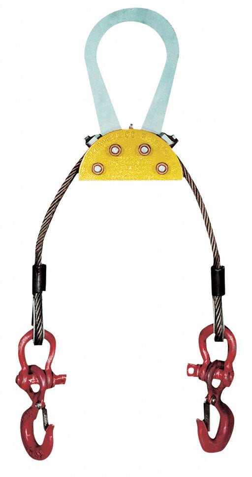 Wire Rope Sling 4 ft L 4 000 lb Load Cap