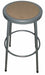 Round Stool 4 Legs Gray 30 H