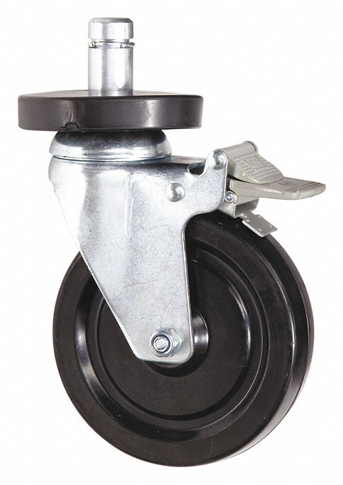 Wire Shelving Caster 600 lb./Caster PK4