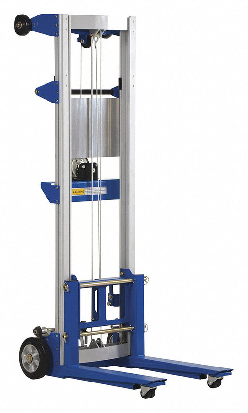 Winch Lift Truck Fixed Straddle 400 lb.