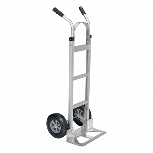 Hand Truck Hard Rubber 2 Handle Aluminum