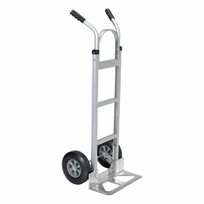 Hand Truck Hard Rubber 2 Handle Aluminum