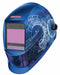 Auto Dark Weld Helmet 5-8/8-13 Blu/Wht
