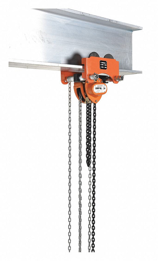 Low Headroom Chain Hoist Trolley Gear 2K