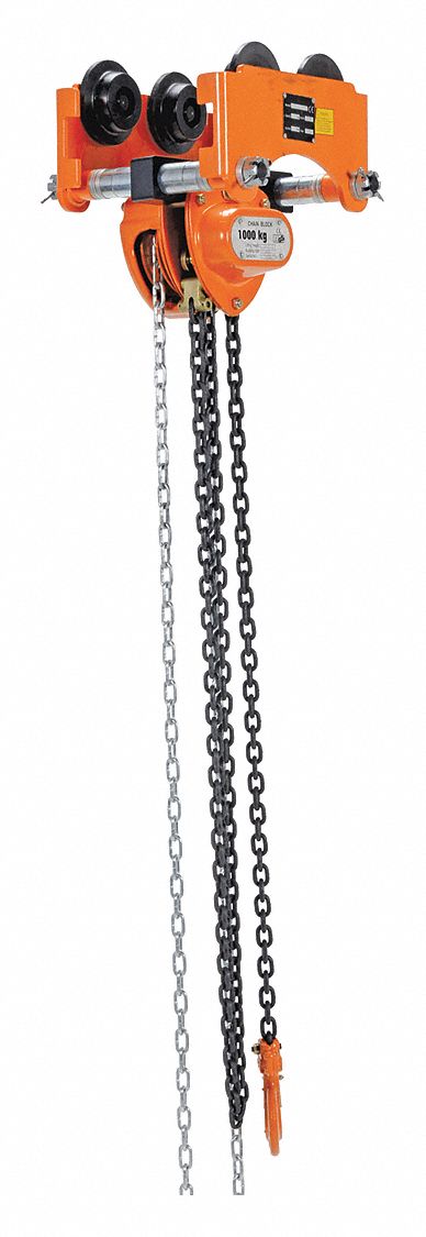 Low Headroom Chain Hoist Trolley Push 2K