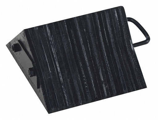 Laminated Rubber Wheel Chock 10x10x5.5