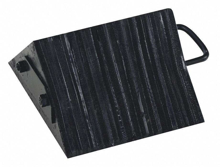 Laminated Rubber Wheel Chock 10x10x5.5