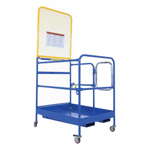 Rolling Work Platform Blue 1 000 lb