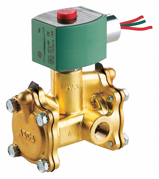 Solenoid Valve Brass NC Air Inert Gas