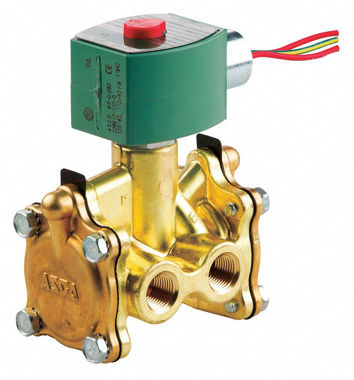 Solenoid Valve Brass NO Air Inert Gas