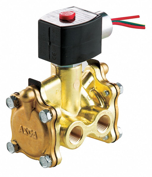 Solenoid Valve Brass NC Air Inert Gas