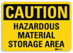 Caution Sign 7 in x 10 in Aluminum