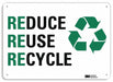 Notice Sign 7 in x 10 in Aluminum