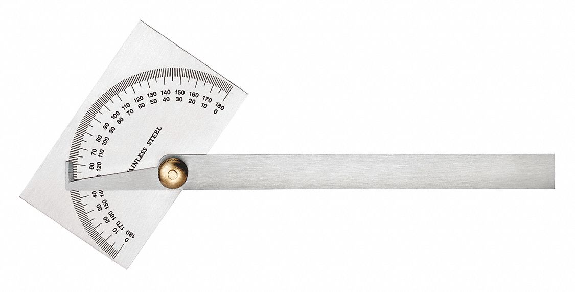 Protractor Stainless Steel