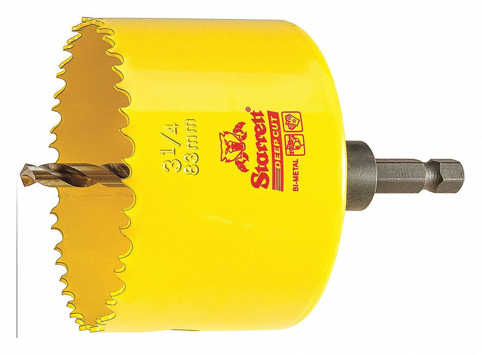 Bi-Metal Hole Saw w/Arbor 3-1/4 83mm