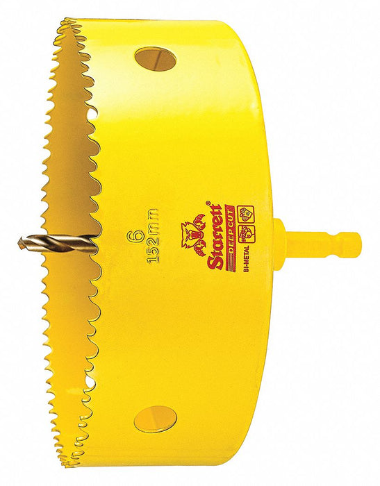 Bi-Metal Hole Saw w/Arbor 6 152mm