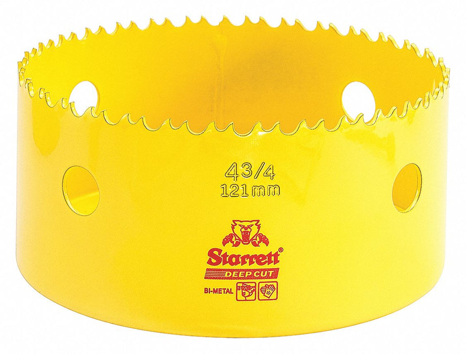 Bi-Metal Deep Cut Hole Saw 4-3/4 121mm