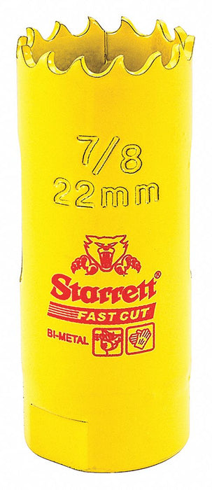 Bi-Metal Fast Cut Hole Saw 7/8 22mm