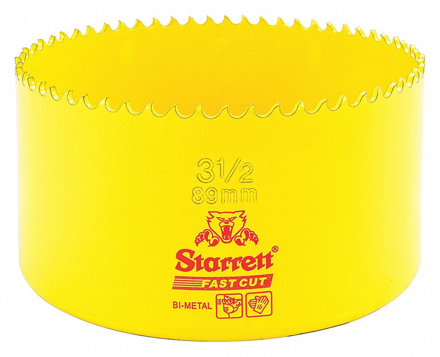 Bi-Metal Fast Cut Hole Saw 3-1/2 89mm