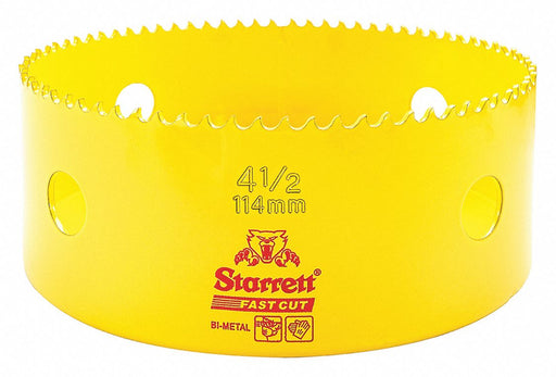 Bi-Metal Fast Cut Hole Saw 4-1/2 114mm