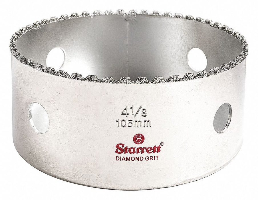 Synthetic Diamond Grit Hole Saw 4-1/8 