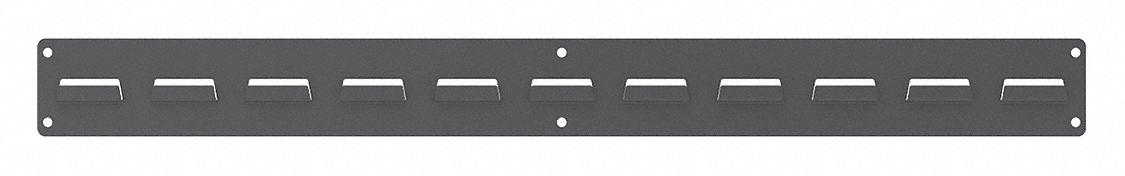 Lvd Panel Single Row Wall 32x3 Gray PK2