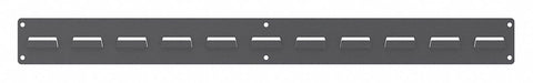 Lvd Panel Single Row Wall 32x3 Gray PK2