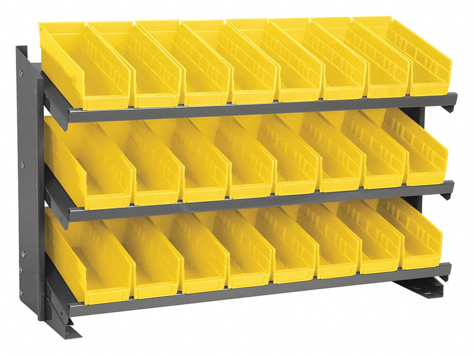 Bench Pick Rack 12x36.75x25 Yellow
