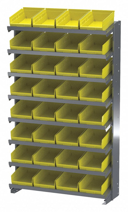 Sided Pick Rack 12x36.75x60.25 Yellow