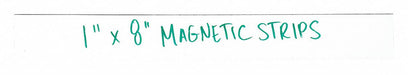 Warehouse LabelMagneticStrips 1 x8 PK25