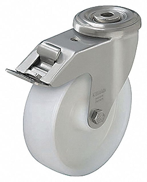 Bolt-Hole Caster 3 7/8 dia Swivel Nylon