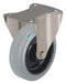 Plate Caster Rigid Rubber 4 H