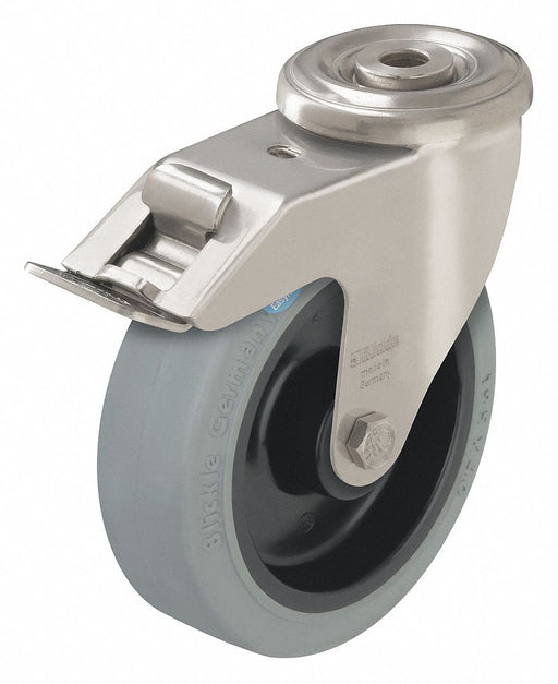 BoltHole Caster 3 1/16 dia Swivel Rubber