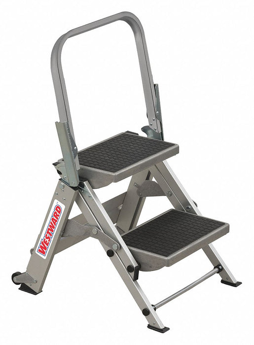 Step Stool Aluminum 1-1/2 ft.