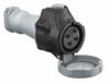 Pn Slv Connctr 30 A IEC Black 3Pl