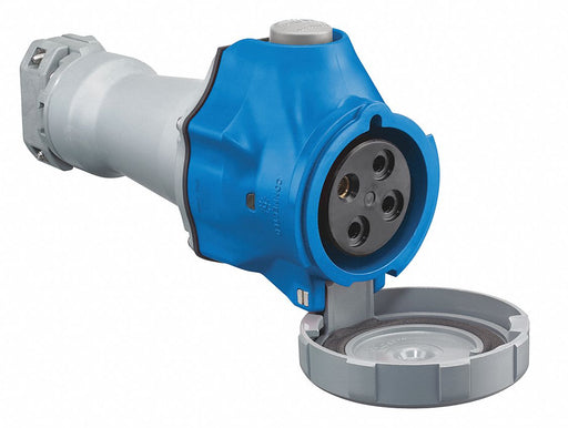Pn Slv Connctr 30 A IEC Blue 3Pl
