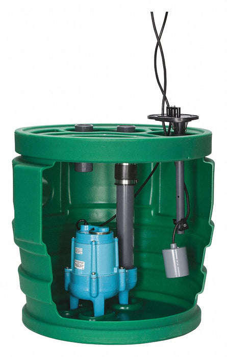 1/2 HP Sewage Ejector Max Head 25 ft