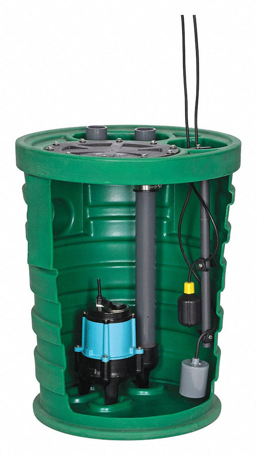 1/2 HP Sewage Ejector Max Head 25 ft