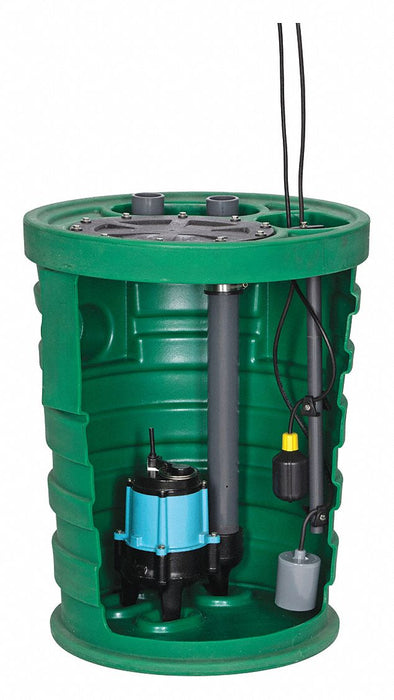 Sewage Ejector System 1/2 hp 120V AC