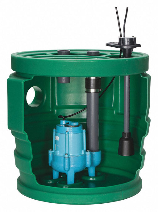Sewage Ejector System 2/5 hp 120V AC