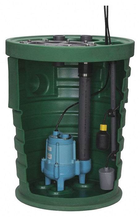 Sewage Ejector System 2/5 hp 120V AC
