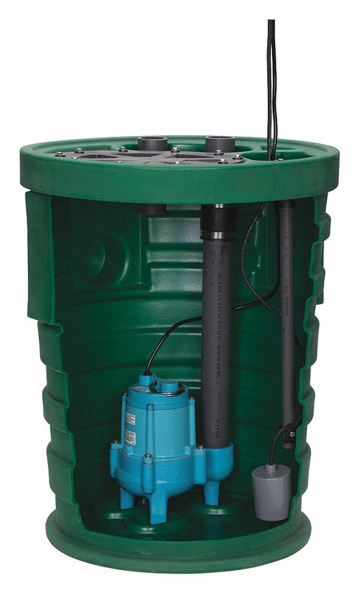 Sewage Ejector System 1/2 hp 120V AC