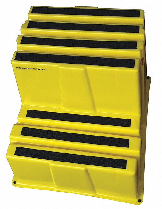 J2237 Step Stand Yellow Number of Steps 2
