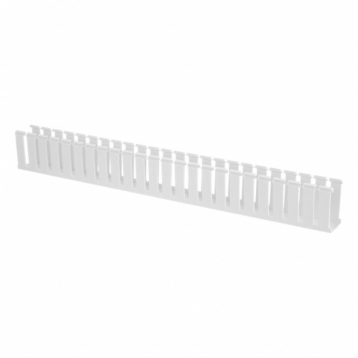 WIRE DUCT WIDE SLOT WHITE 1.75 W X 3 D